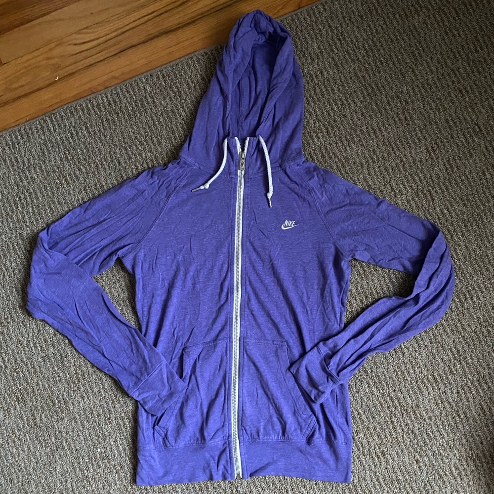 Purple Nike Zip-Up
